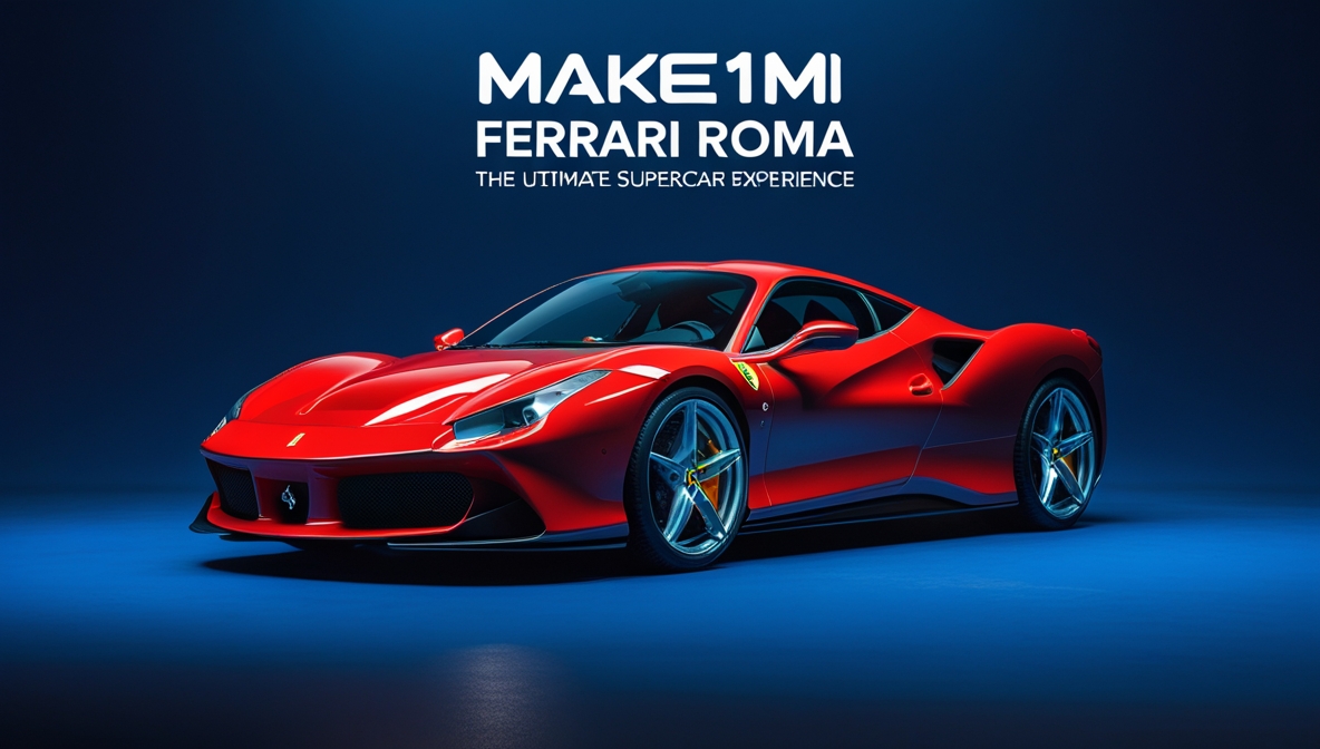 Make1M Ferrari Roma: The Ultimate Supercar Experience